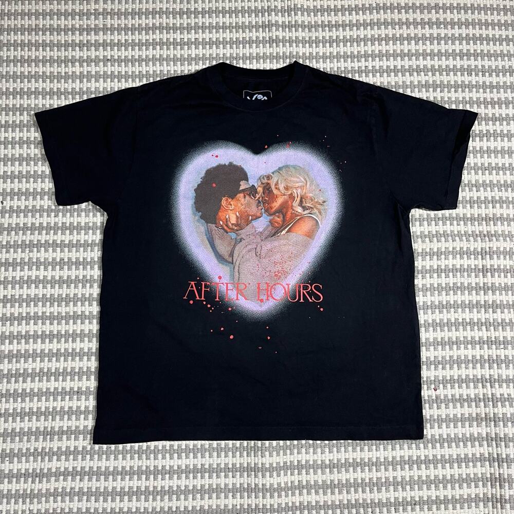 The Weeknd Shirt Men 2XL After‎ Hours Graphic Merch Tee XO Rare Limited Edition